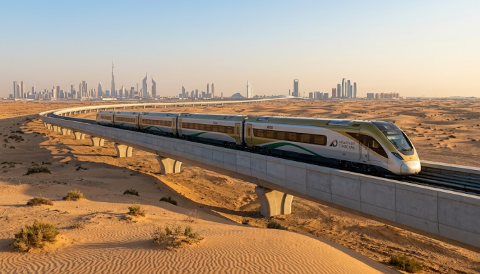 Tren Dubái Abu Dhabi