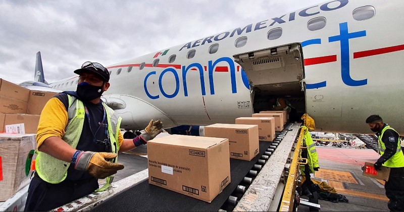 Aeroméxico, P&G y Un Kilo de Ayuda se unen para entregar cubrebocas en comunidades rurales