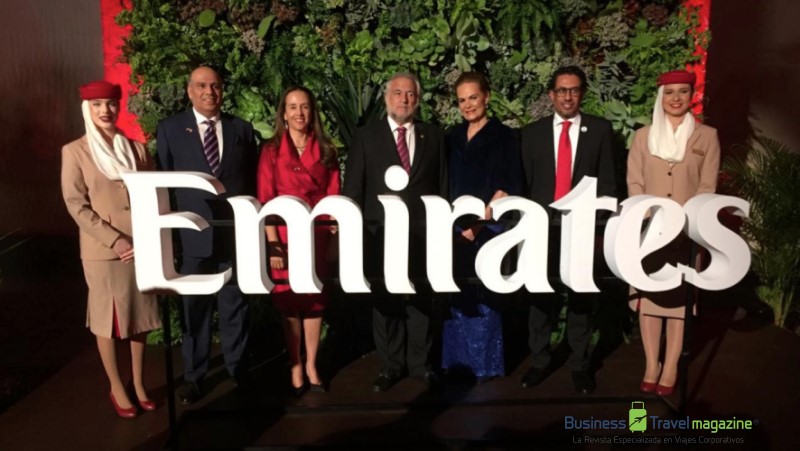 Con espectacular evento Emirates celebra su llegada a México